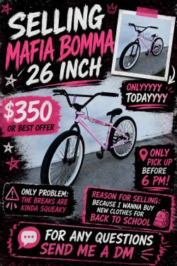 Mafia bomma 26 inch