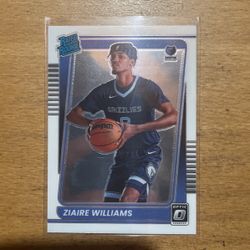 2022 OPTIC ZIAIRE WILLIAMS RATED ROOKIE 
