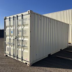 20 FOOT NEW 1-TRIP CONTAINER STD SHED,STORAGE,SHIPPING,CONEX 