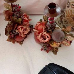 Vintage Candle Holders 