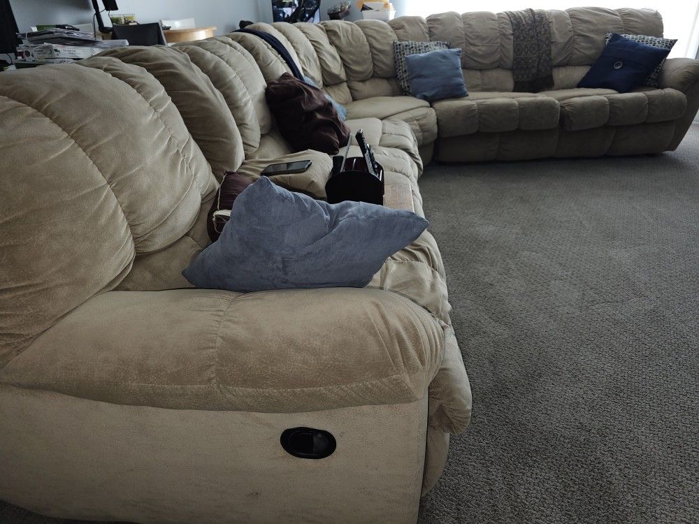 Sofa Sleeper Sectional - 6 Pcs