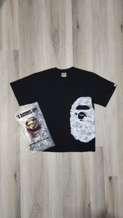 A Bathing Ape Space Camo Big Ape Head t-shirt