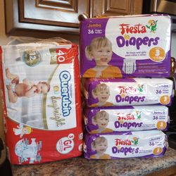 Diapers Size 3 (5 Packs)