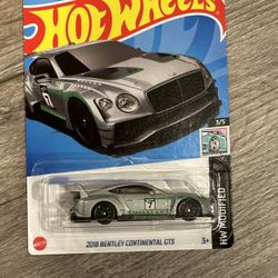 Hot Wheels 2018 Bentley Continental GT3