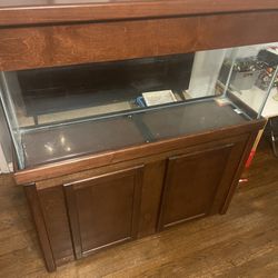 55 Gallon Fish Tank with Stand/Canopy