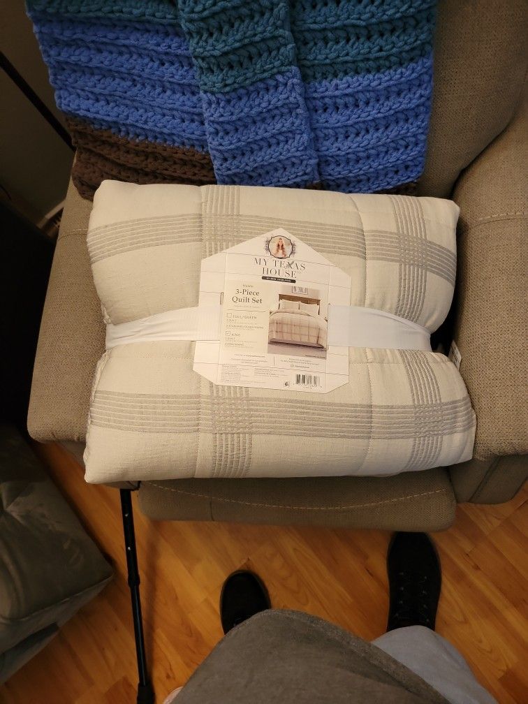 My Texas House King Size 3 Piece Quilt set