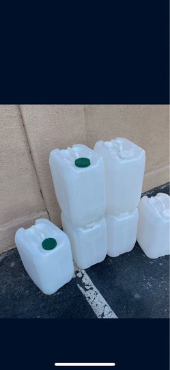 Plastic containers jugs bottles drums