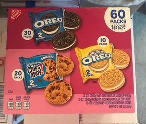 Box of Oreo cookies