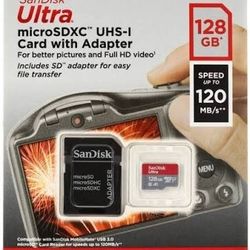 SanDisk ULTRA PLUS 128 GB Micro $10