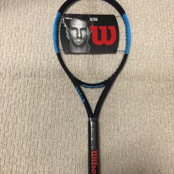 New Old Stock Wilson Ultra 110 Tennis Racquets Grip Size 4 1/4