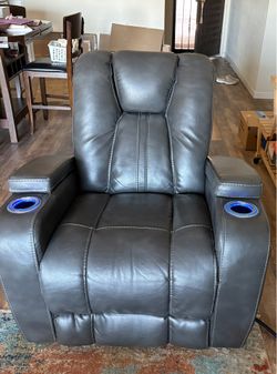 Electric Reclining Media Chair - $150.