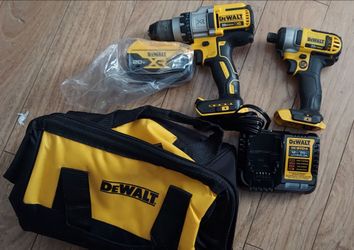 Dewalt tools- used with new battery, charger & bag
