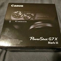 Canon PowerShot G7 X Mark III 20.1MP Point & Shoot Digital Camera. 