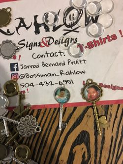 Custom Key Pendants