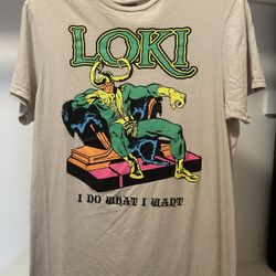 Marvel Loki Shirt Men Size Medium 