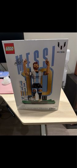 Unopened Messi Soccer Legend Lego Set