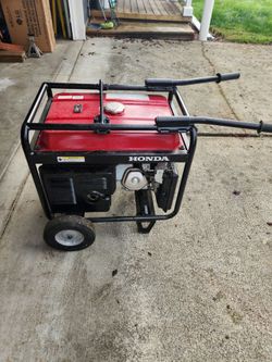 Honda eb 5000x gas generator