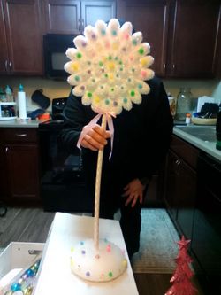 Decorative Christmas lolly