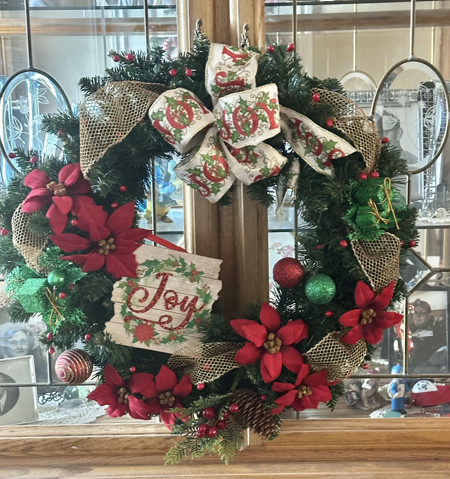 Christmas Joy Wreath