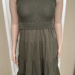 Say What? Women’s Green Dress Size 1x