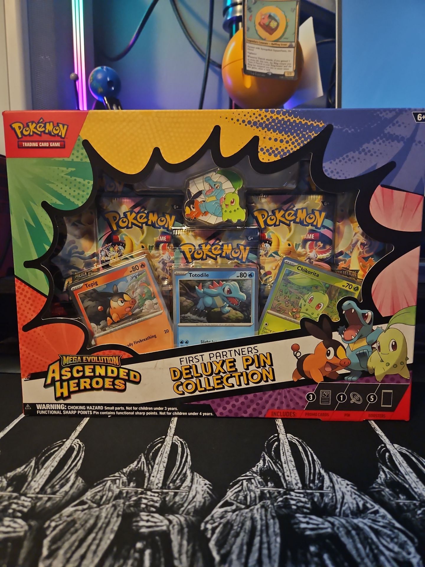 Ascended Heroes First Partners Deluxe Pin Collection - ME: Ascended Heroes (ASC)