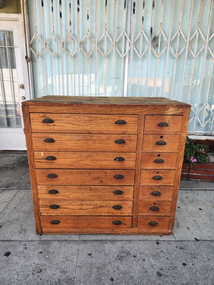 Antique Rustic Cabinet
