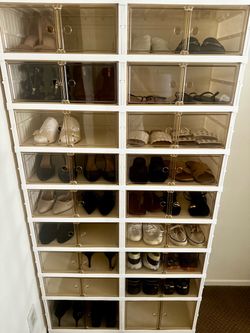 Foldable Shoe Rack Organizer