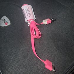 Genuine Apple 30 pin to USB Purple Cable 9' 6" For iPhone 3 4 4S IPODS
