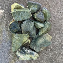 Green Decorative Landscape Rocks $5 per 10lb