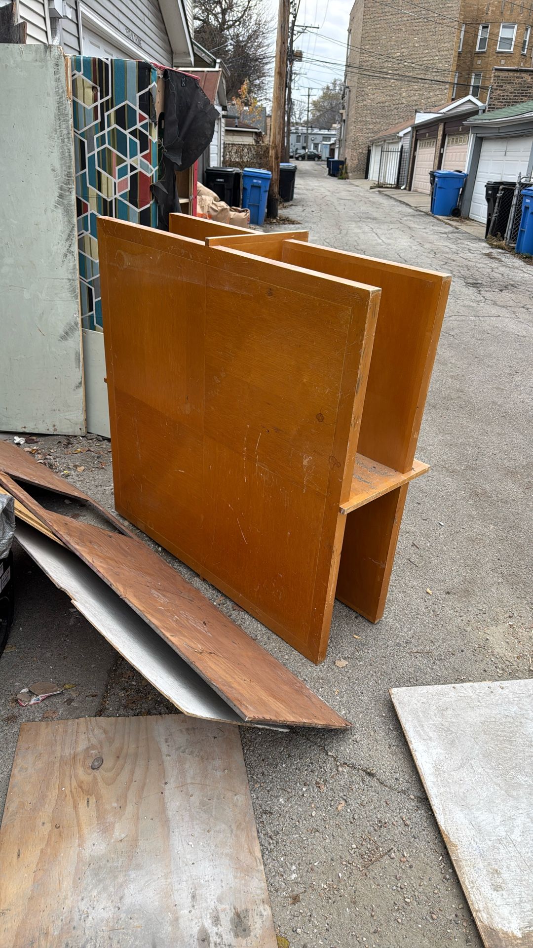 large low profile  Maple coffee table