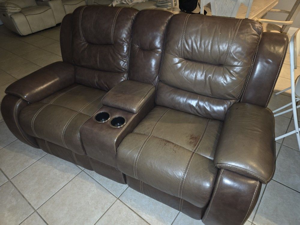 Leather Sofa