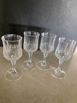 Crystal cordial glasses (4)
