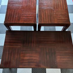 Coffee Table And End Tables