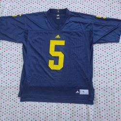 2015 Authentic Julius Peppers Michigan Wolverines XL Football Jersey Vintage
