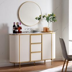 Rodnesha 54''W Sideboard Buffet Cabinet with 3 Drawers