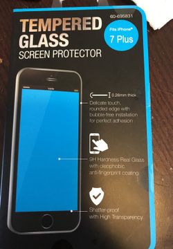 Tempered glass IPHONE 7 plus new