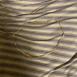 14 Carrot Gold Necklace