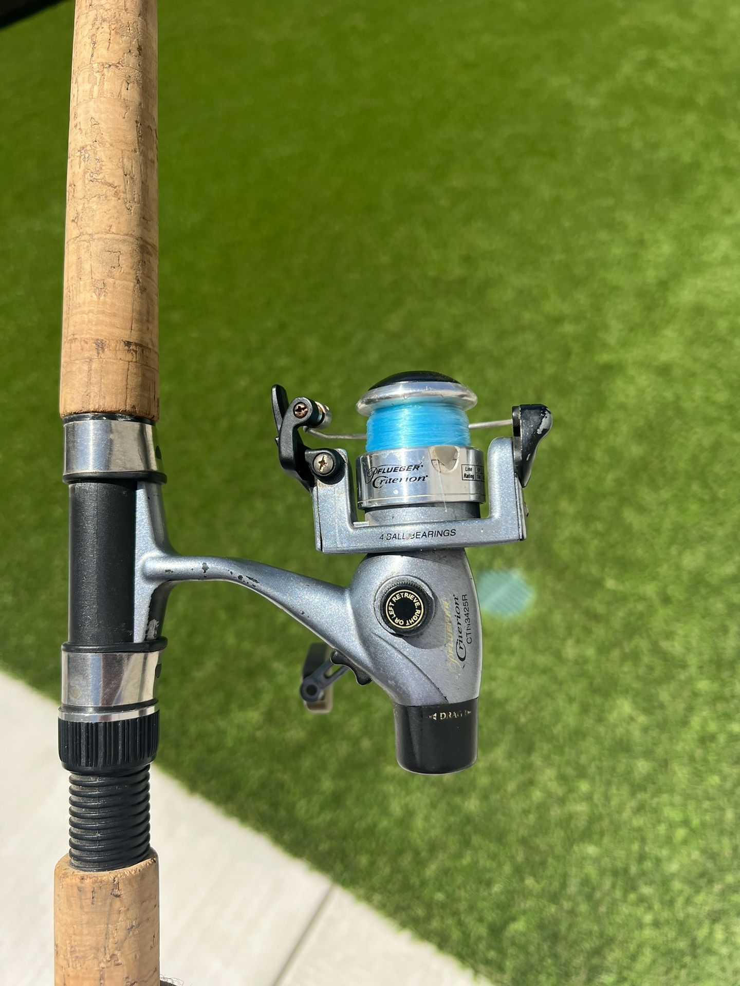 3 Silstar 8 Ft Fishing rods With Reels 25 EACH for Sale in Santee, CA OfferUp