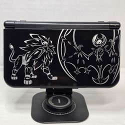 New Nintendo 3DS XL Pokémon Solgaleo Lunala Black Edition Tested Working