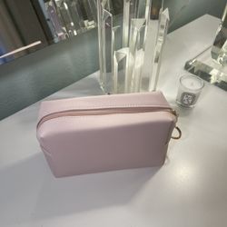 Light Pink Makeup Cosmetic Travel Bag