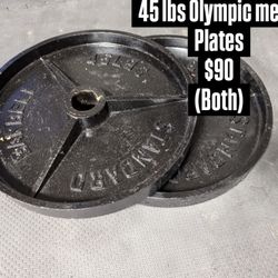 45 Lb Plates