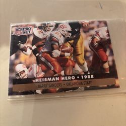 Barry Sanders NFL Football Card