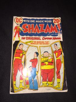Shazam comic book from 1973 by c.c. Beck