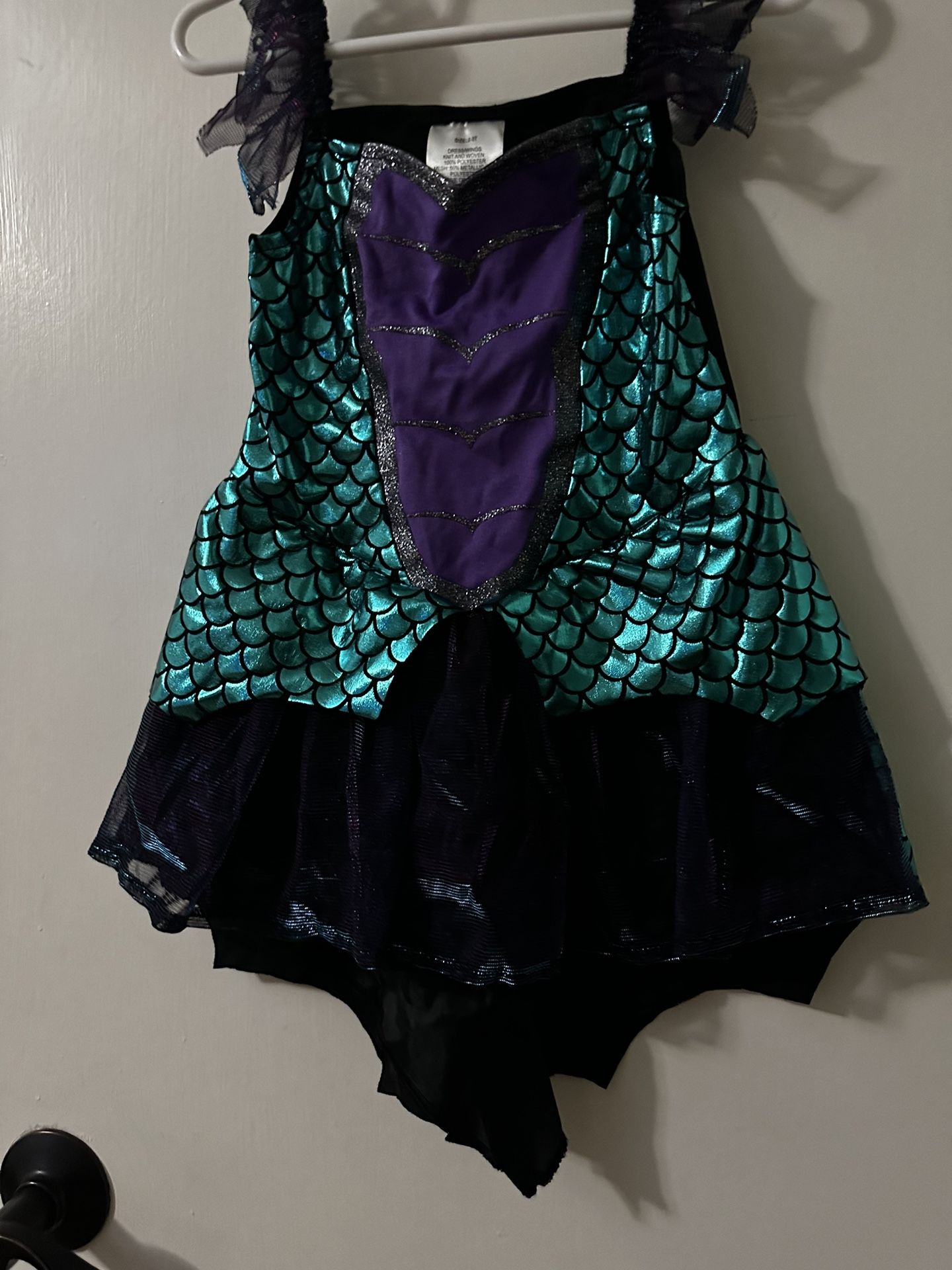 Mermaid Costume Dress 2t