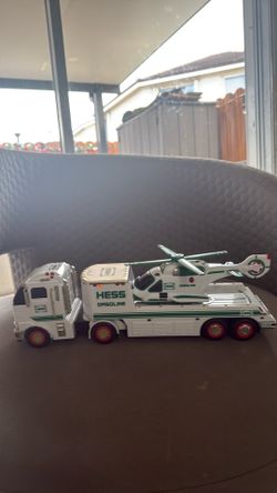 2006 Hess Toy Truck and Helicopter