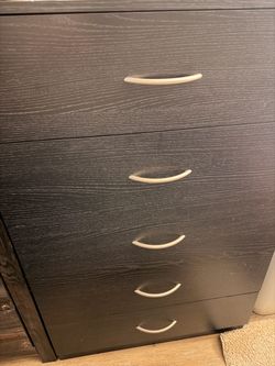 Dark Brown Chest of Drawers