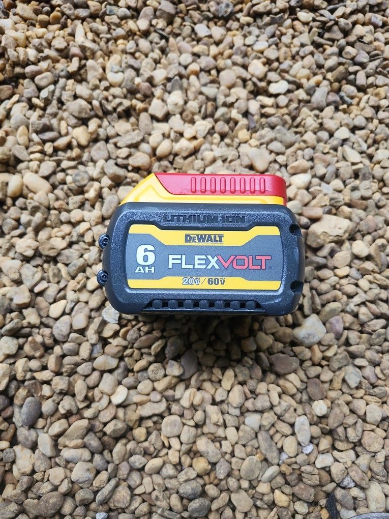 Dewalt Flexvolt Battery 6Ah New Never Use
