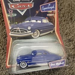 Disney Doc Hudson 2006 supercharged diecast Sealed