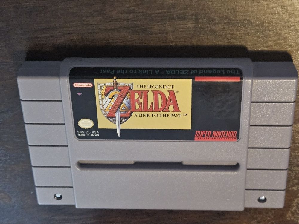 Zelda Link To The Past Super Nintendo 