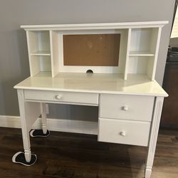 Pottery Barn Desk And Hutch